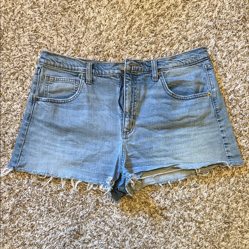 Medium Wash Denim Shorts